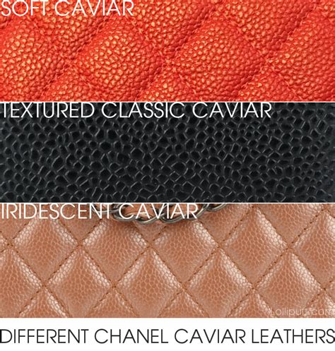 chanel calf leather|caviar leather vs calfskin.